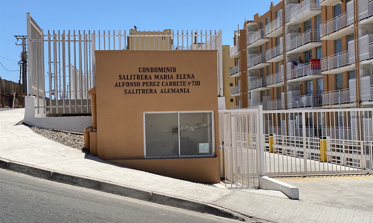 Acceso del condominio